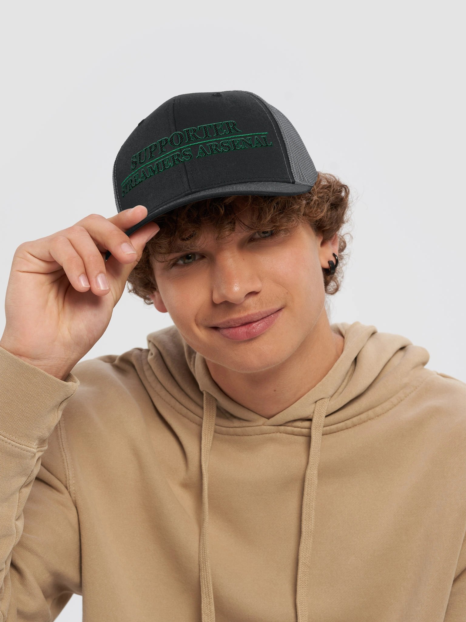 Supporter Trucker Cap (Green) product image (31)