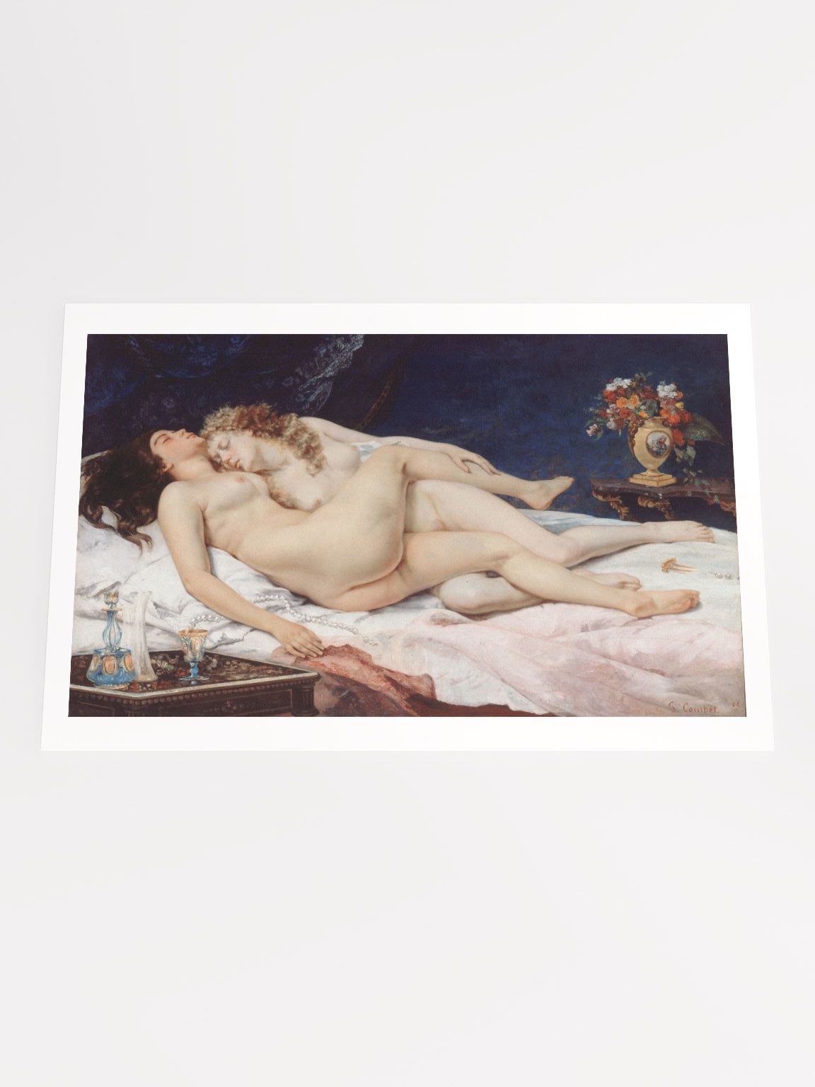 ''Le Sommeil (The Sleepers)'' by Gustave Courbet Poster product image (2)
