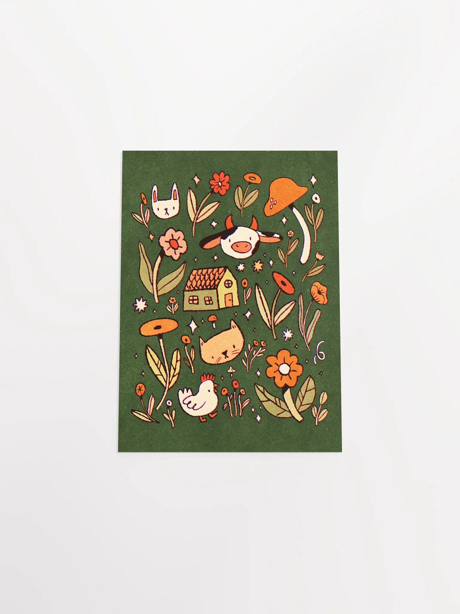 Animals & Flowers Print product image (15)