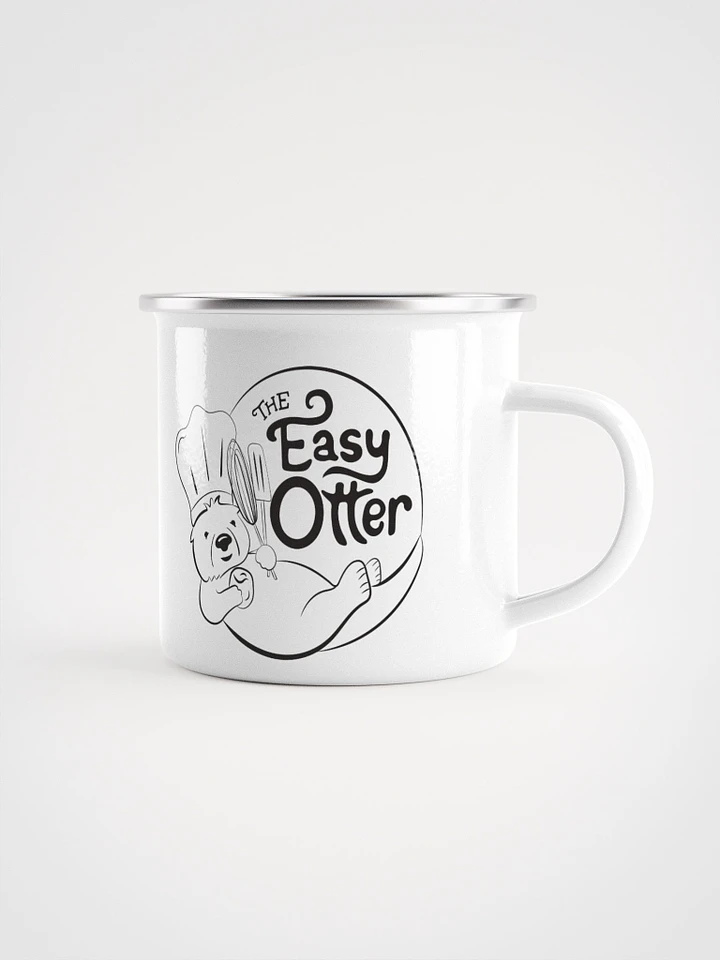 Easy Otter Enamel Mug product image (1)