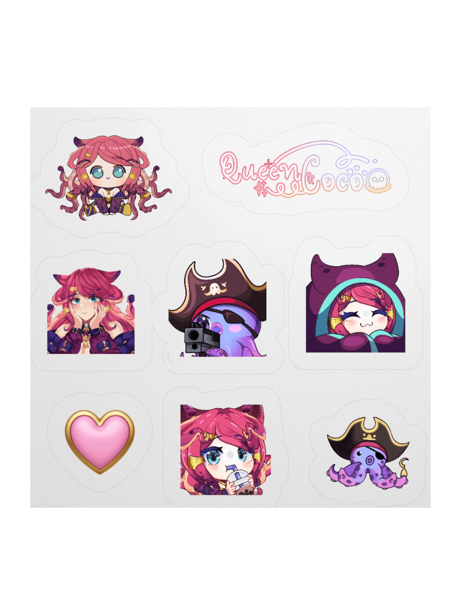 Coco & Inko Sticker Sheet product image (3)