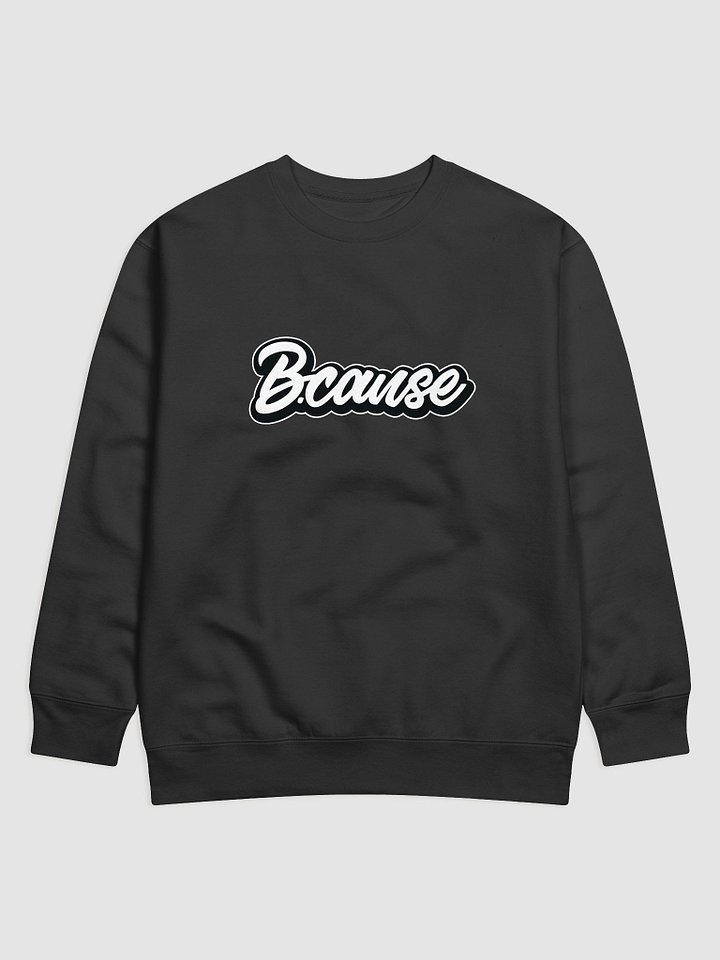 B.Cause script pullover product image (1)