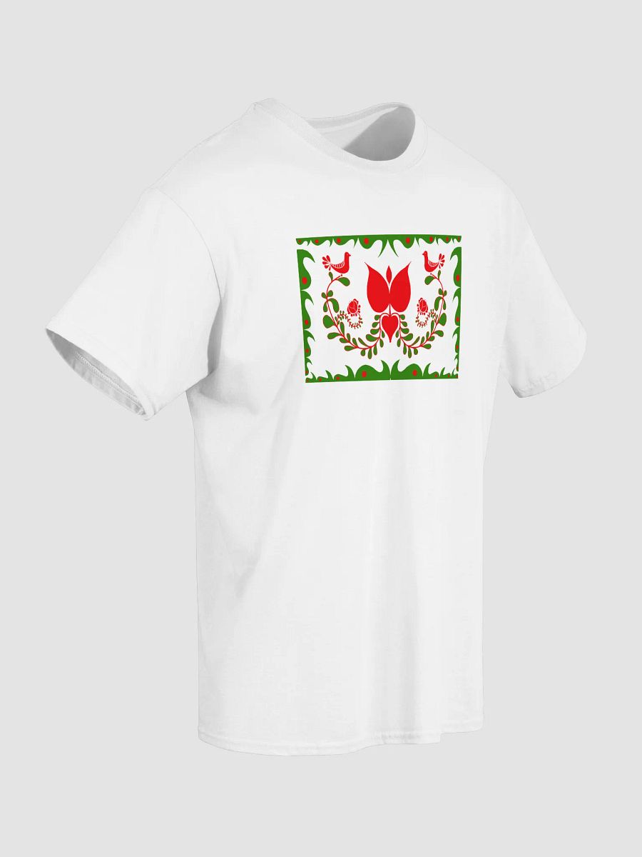 Traditional Hungarian Folk Art Floral T-Shirt product image (5)