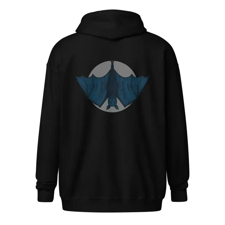 Night Flight Bat Zip Hoodie product image (1)