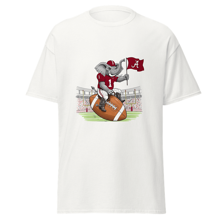 Alabama Crimson Tide T-Shirt | Funny Big Al Football Design product image (1)