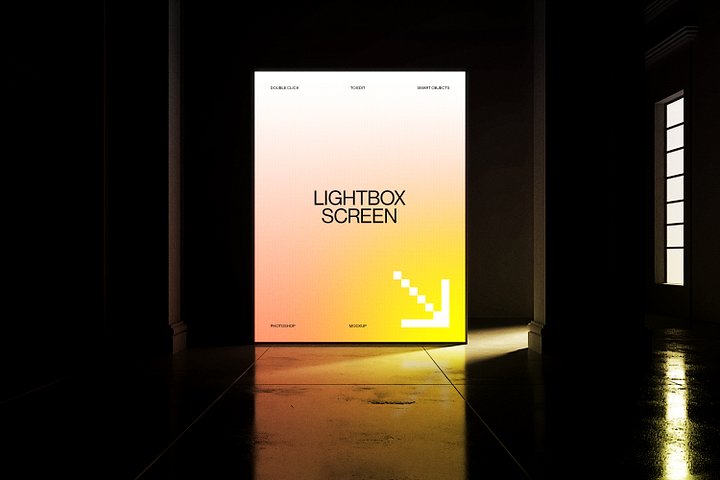 Lightbox Screen Mockup product image (1)