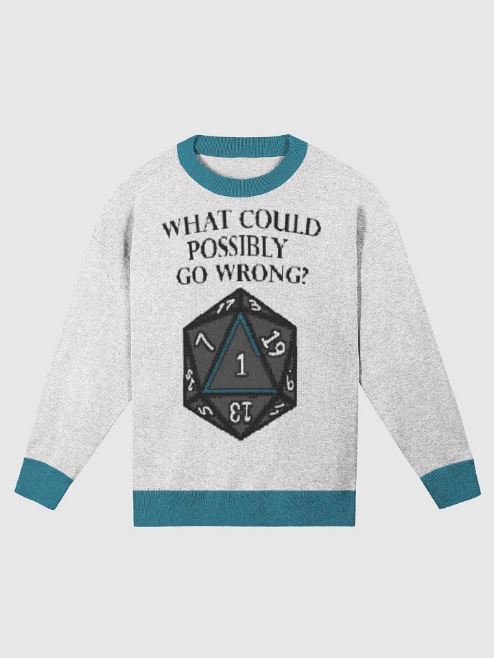 Gods & Gremlins - Nat 1 Knitted Sweater product image (5)