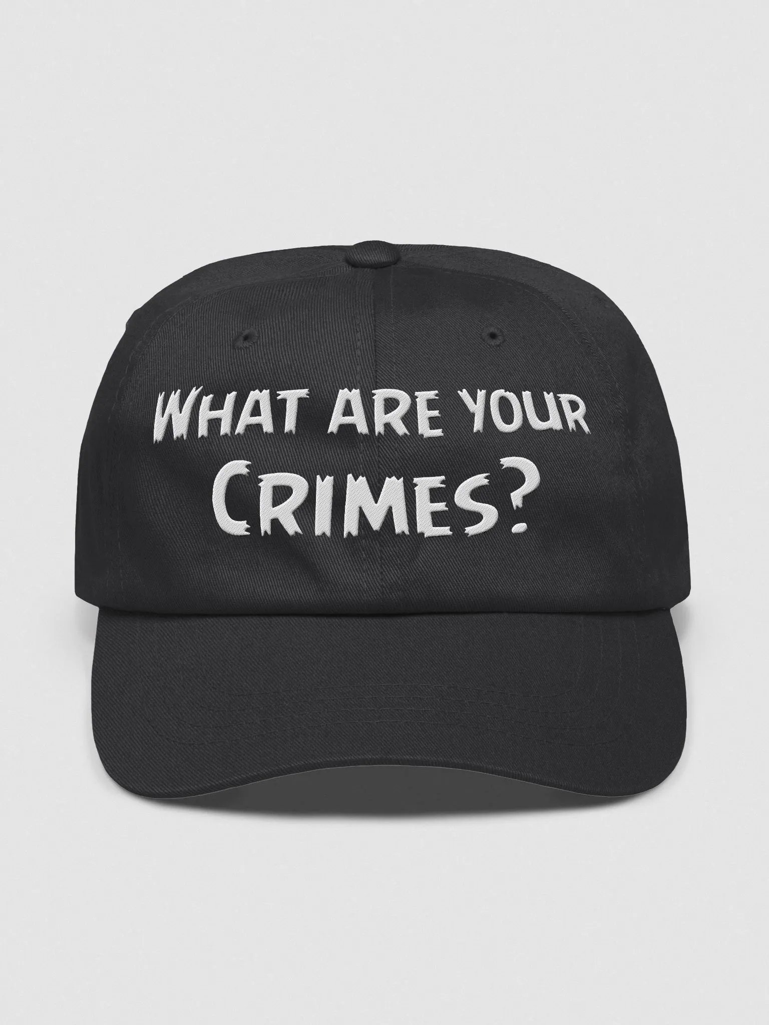 What Are Your Crimes Dad Hat product image (6)