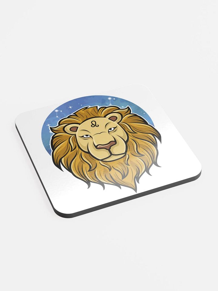 Zodiac Leo Glossed Coaster product image (2)
