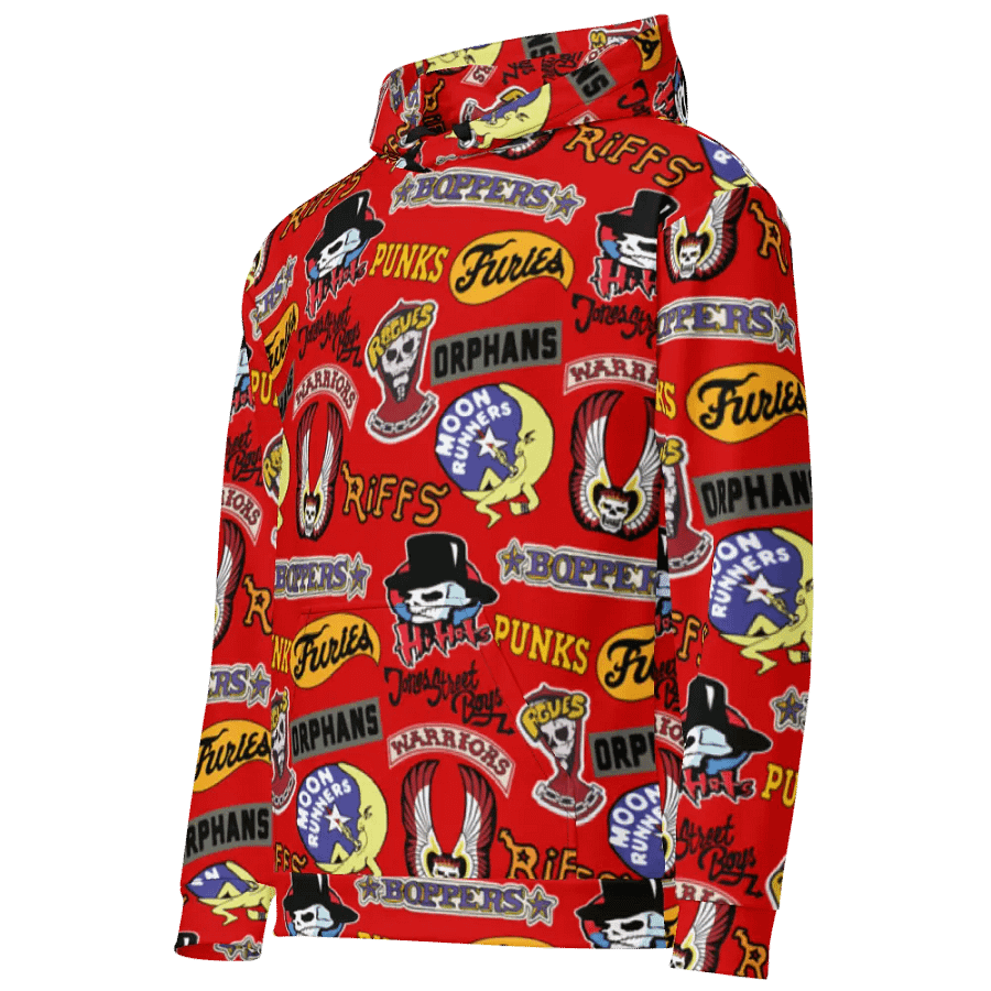Gang Insignia - The Warriors - RED - Unisex Hoodie product image (1)