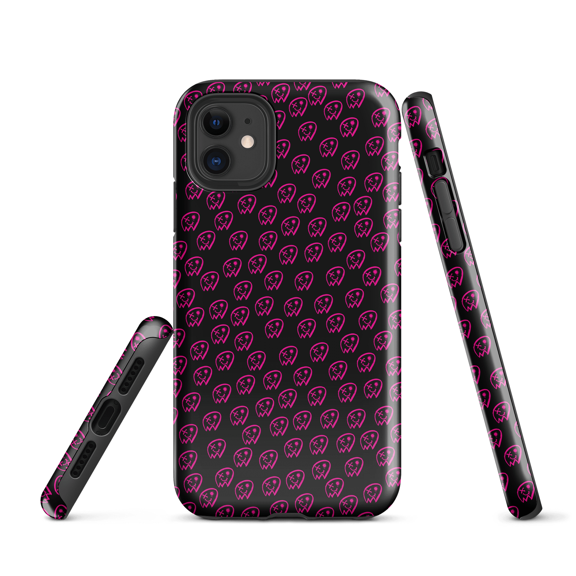Ghost Haunt Pink Ghost Tough Case for iPhone product image (1)