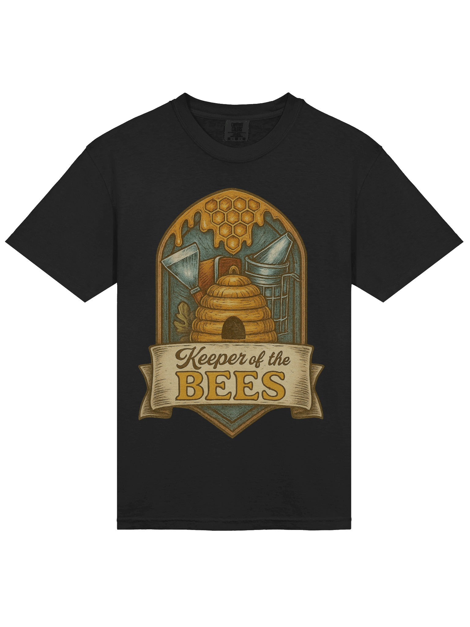 Keeper of the Bees T shirt - Beekeeping T shirt Gift for Bee Lovers & Backyard Beekeepers product image (3)