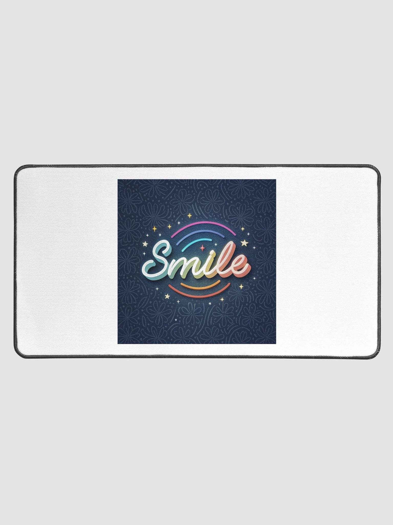 Starry Smile Desk Mat product image (1)