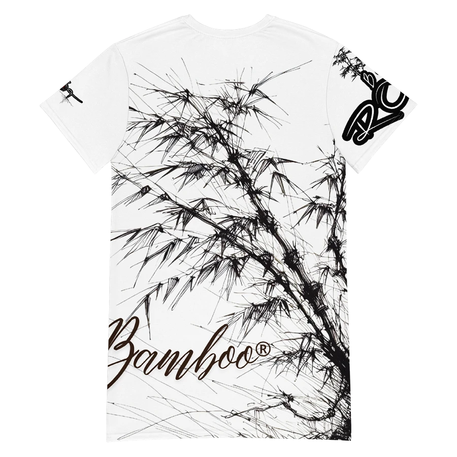 Bamboo Print T-Shirt Dress product image (11)