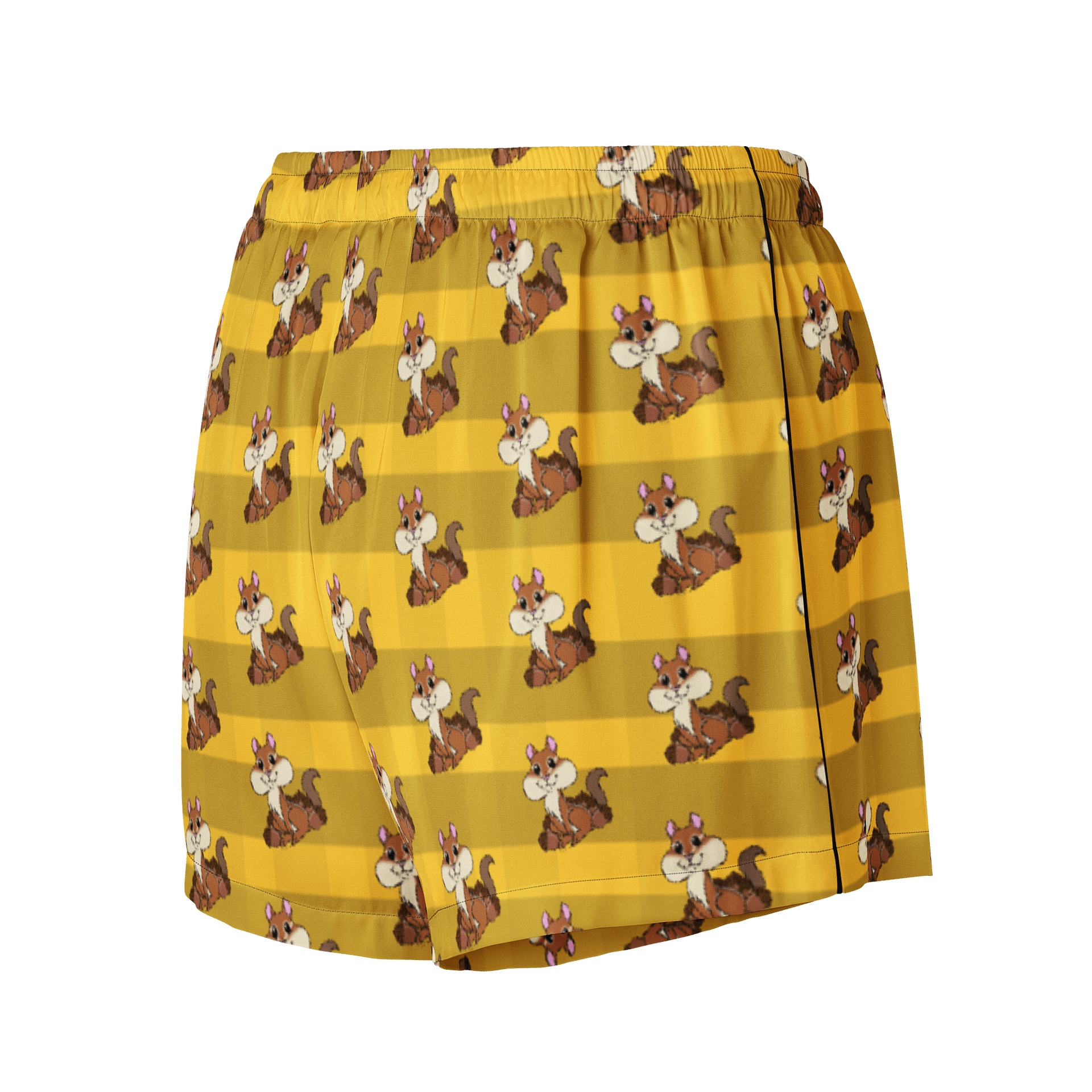 "Cheeky Chipmunk" Pattern - Women's Pajama Shorts product image (2)