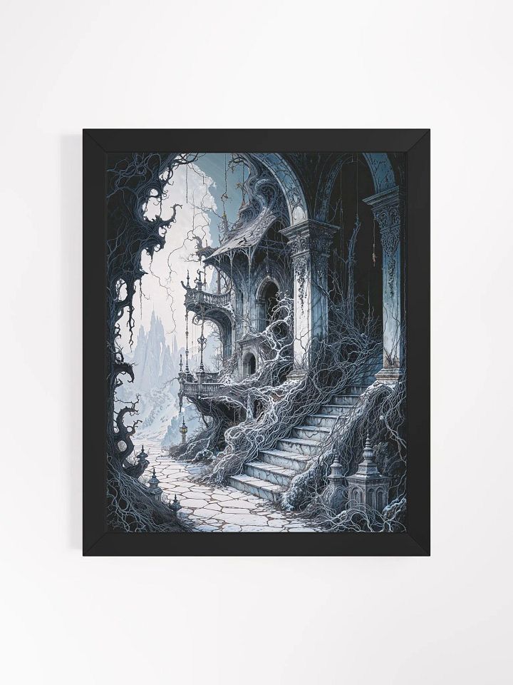 Ornate Gothic Desolation Framed Print product image (1)