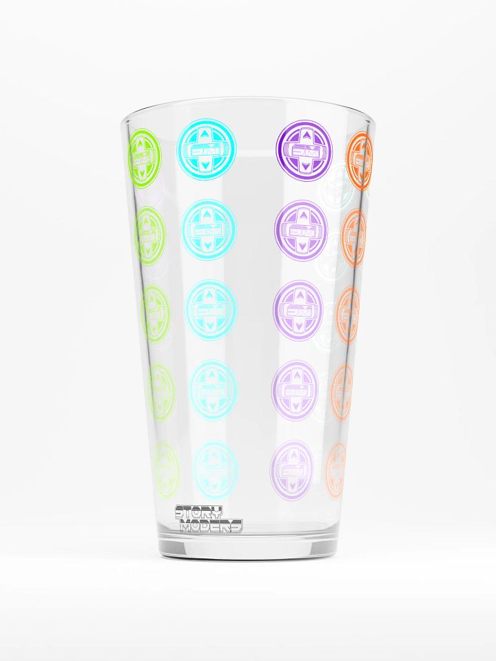 Storymoders Fadeout All Over Pint Glass product image (1)