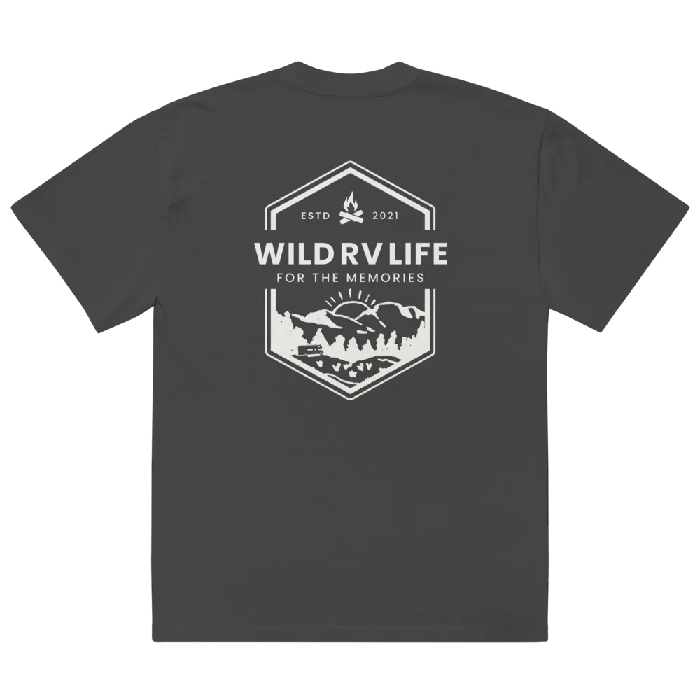 Premium "WRVL Badge" Oversized T-Shirt product image (4)