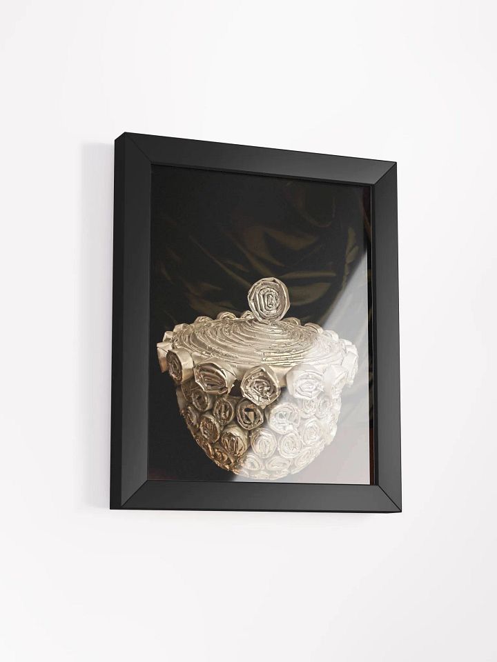 Handcrafted Rolled Newspaper Container Framed Poster product image (2)