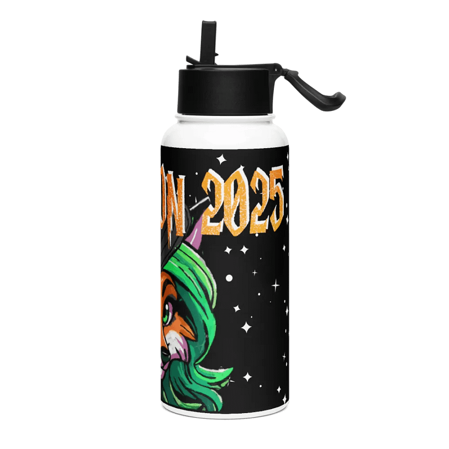 Foxy TwitchCon 2025 Stainless Steel Water Bottle product image (3)