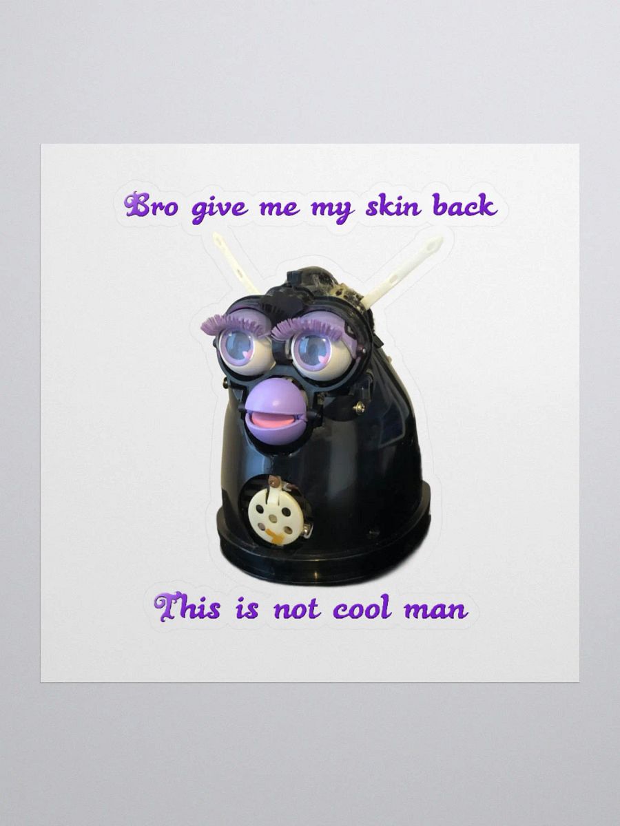 Not Cool Sticker product image (1)