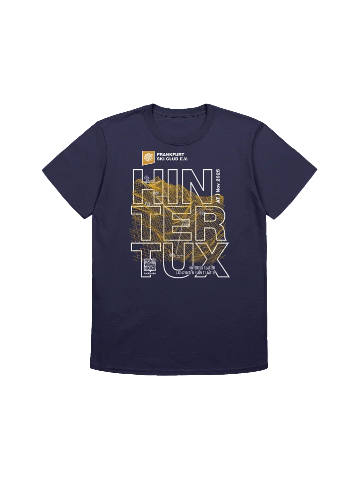 Hintertux Resort & QR-Code (front and back print) product image (1)