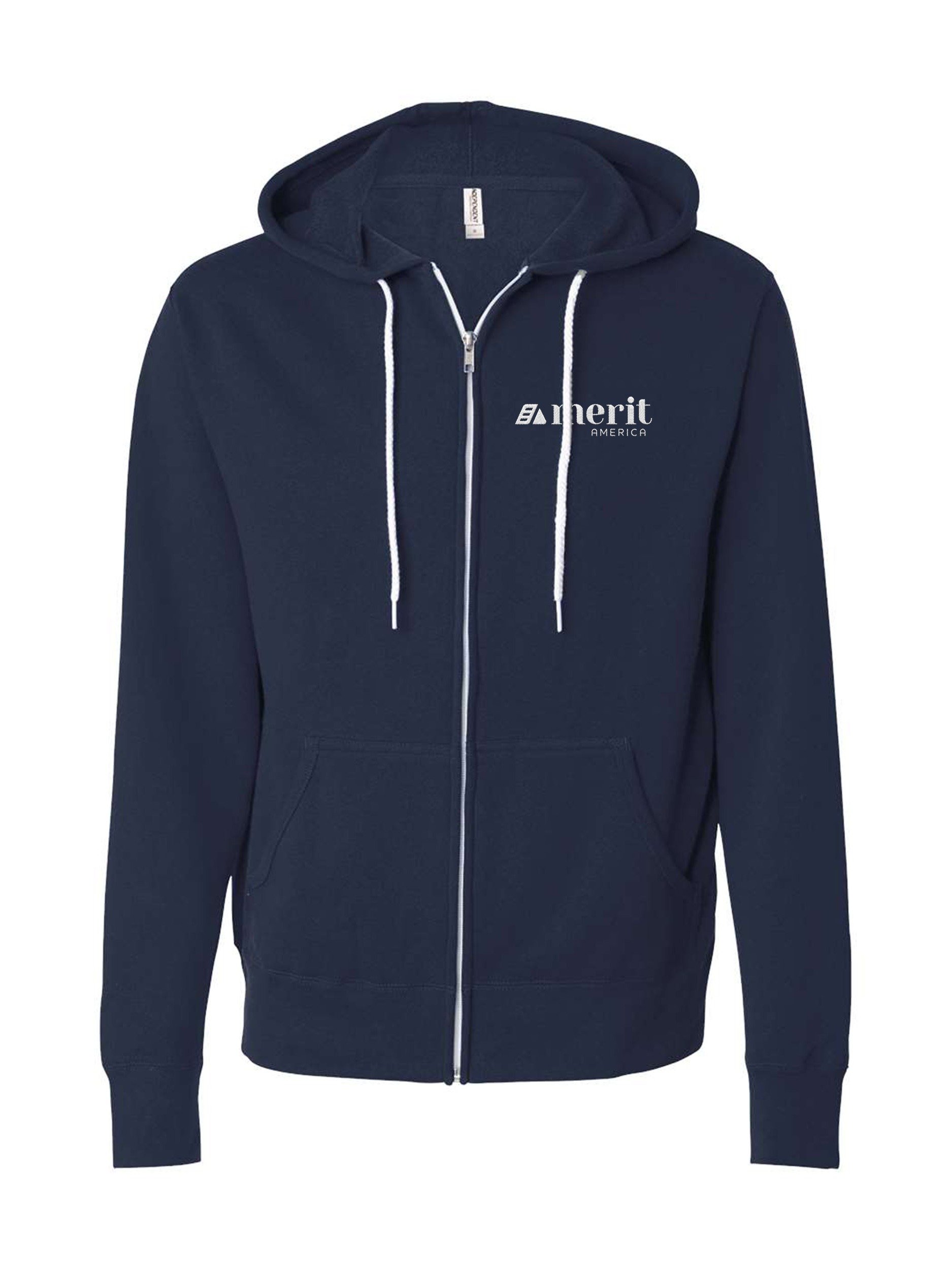Merit America - Full Zip Hooded Sweatshirt product image (1)
