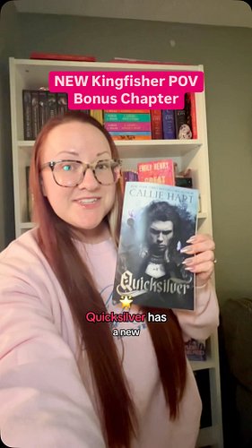 🚨NEW Kingfisher POV bonus chapter!🚨

Did you know about this?! 

It’s not on Callie’s website yet OR in the audiobook that ju...