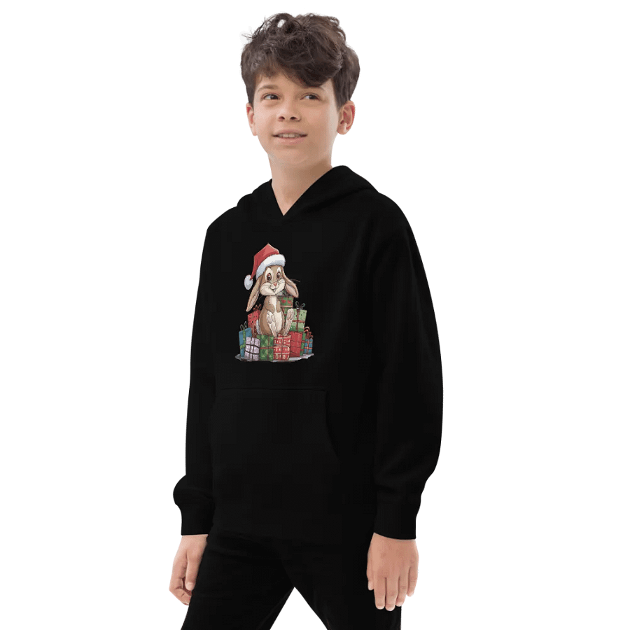 Santa Bunny Youth Pullover Fleece product image (3)
