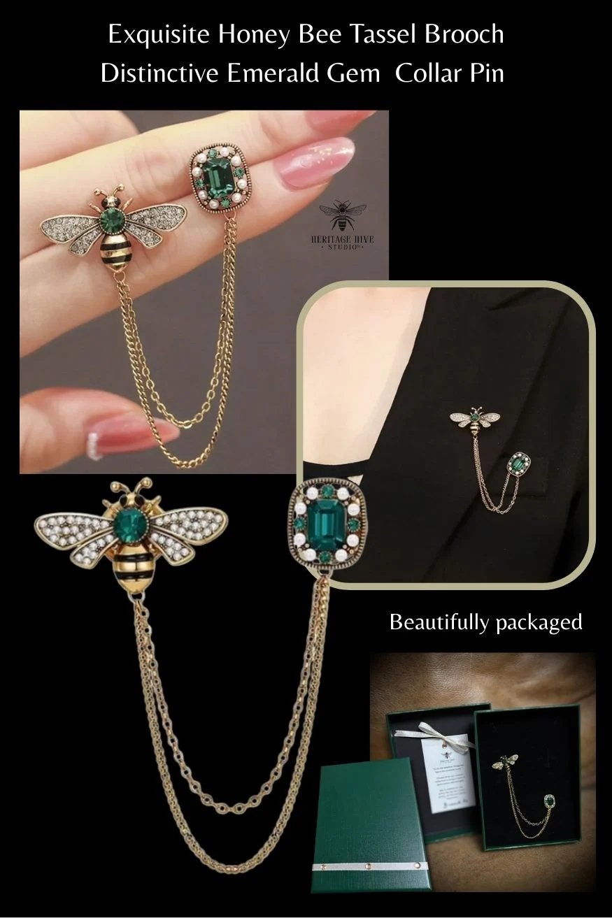Exquisite Honey Bee Brooch Gift Set - UK Only product image (1)