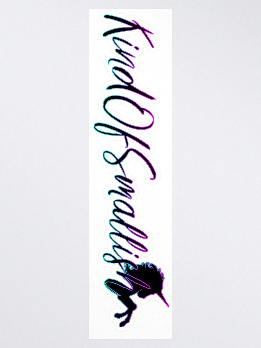 KindOfSmallish Logo Kiss Cut Stickers product image (3)