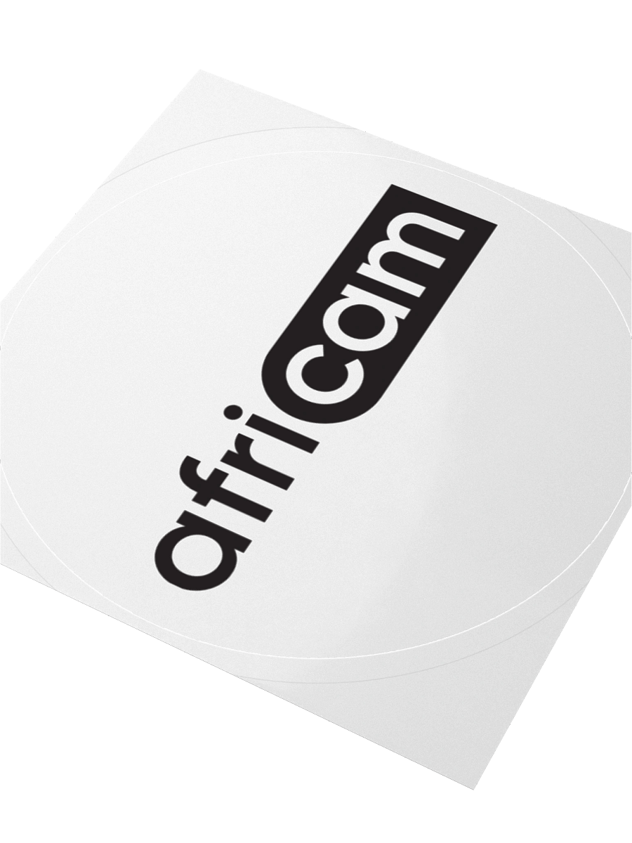Africam Sticker (White) product image (3)