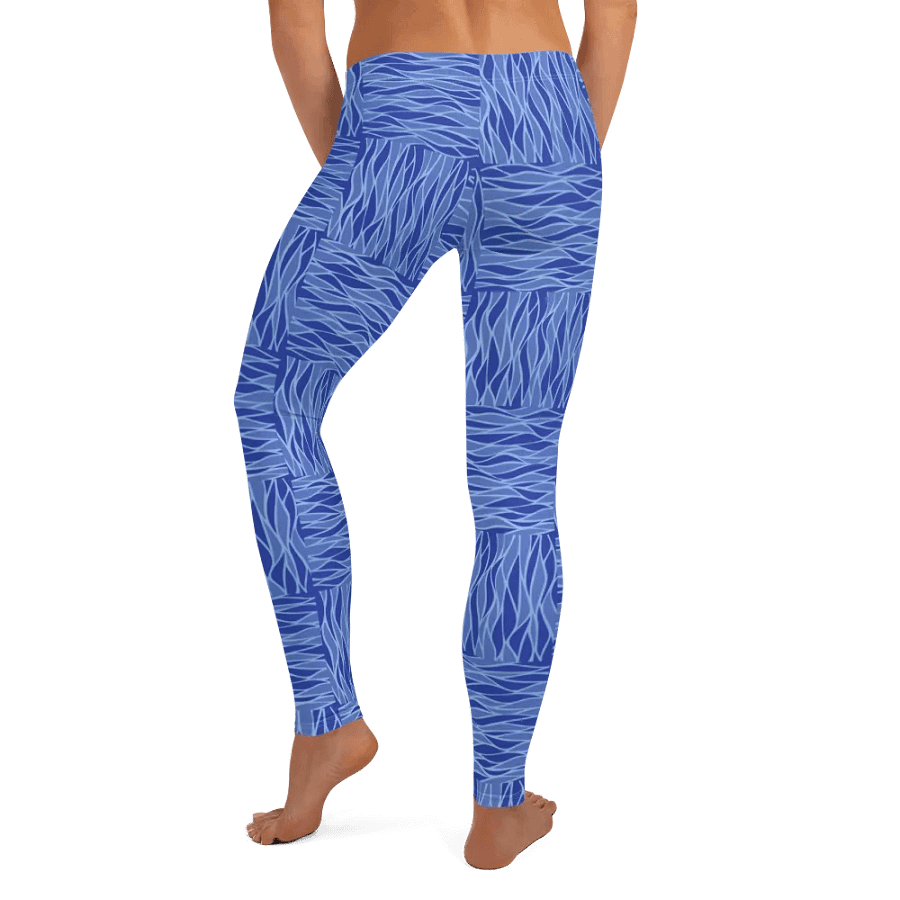 Powder Blue All-Over Print Leggings product image (9)