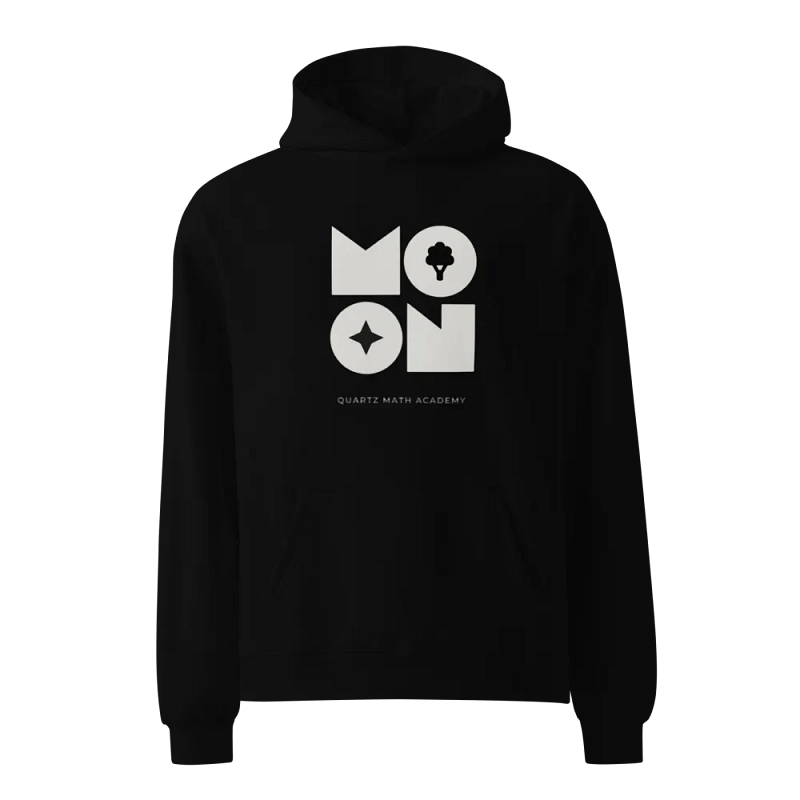 quartz math apparel Moon Collection Hoodie