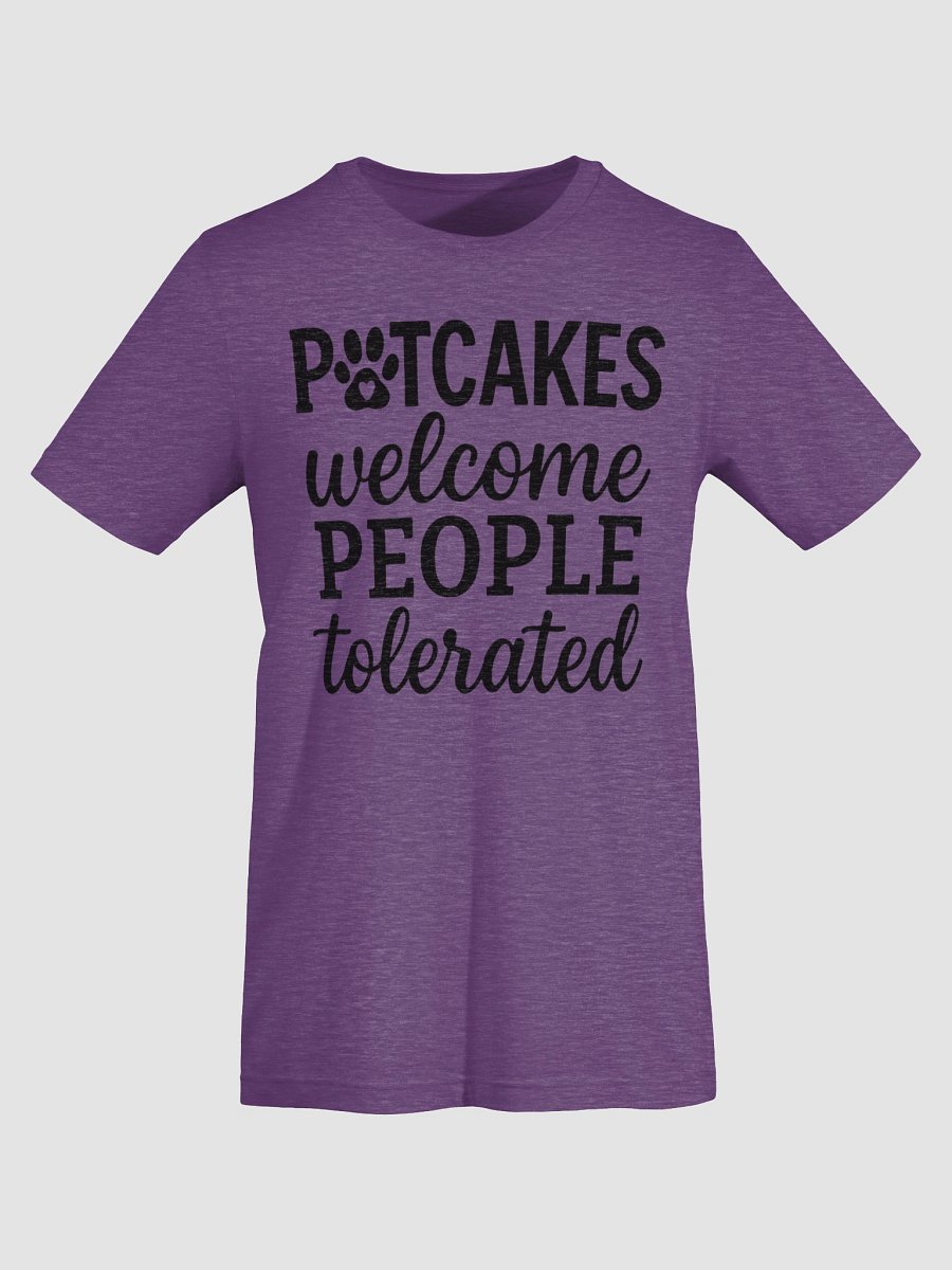 Potcakes Welcome, People Tolerated | Potcake Dog T-Shirt product image (7)