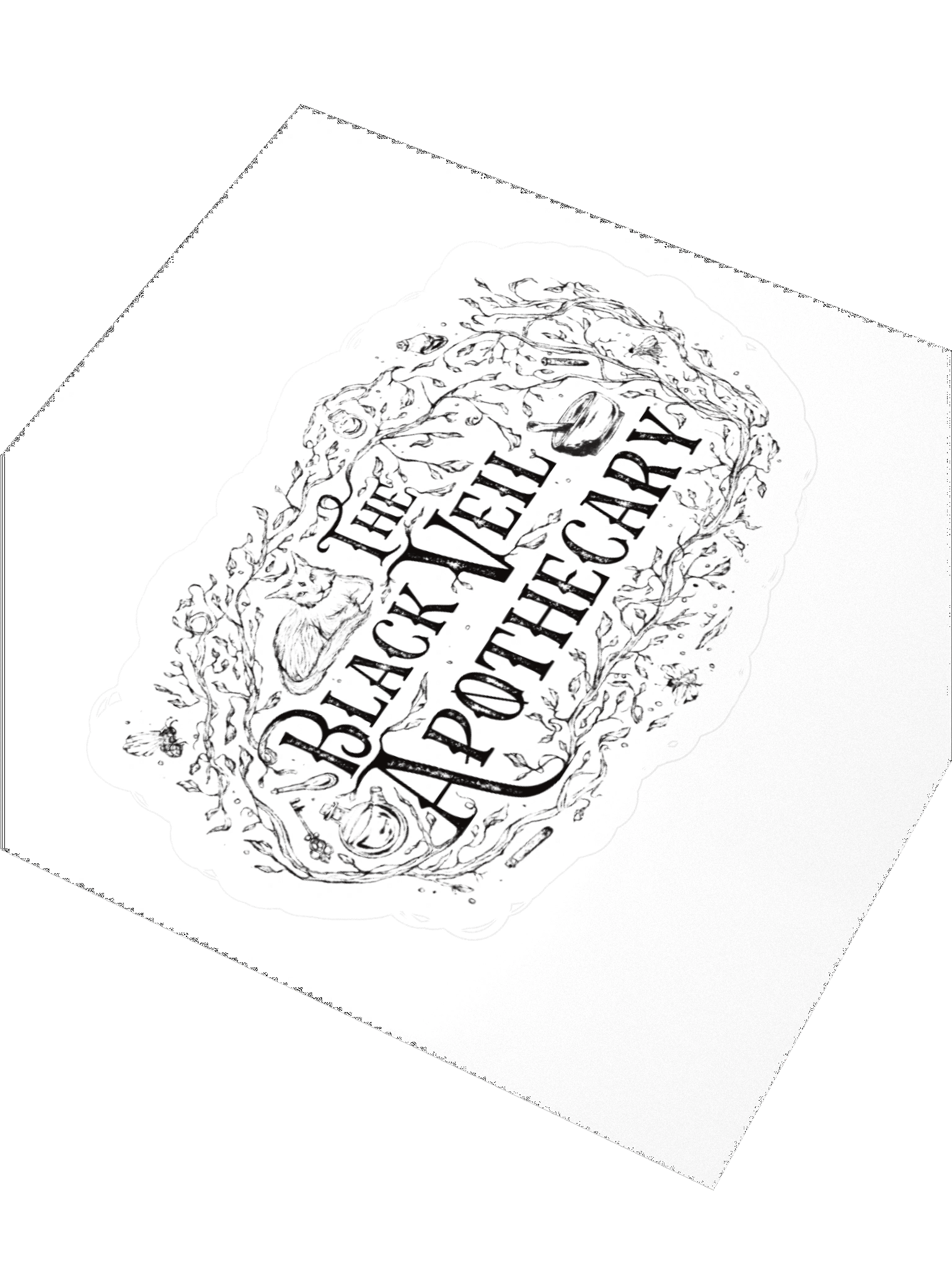 The Black Veil Apothecary Sticker product image (3)