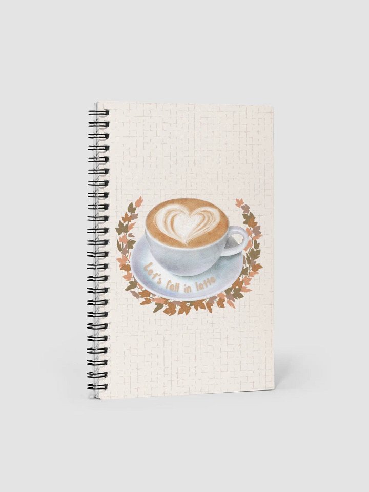 Notebook: Fall in Latte product image (1)