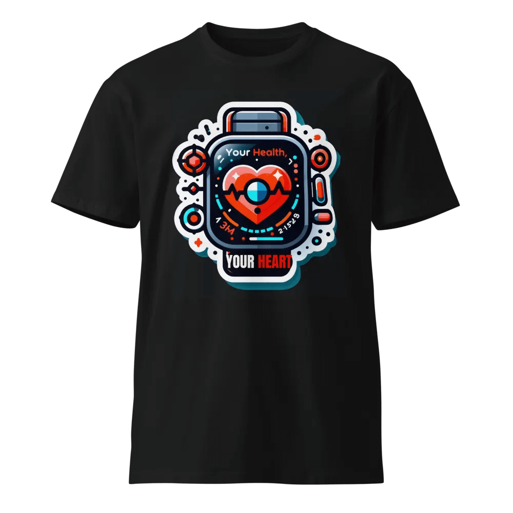 Heartbeat ECG Tracker T-Shirt product image (1)