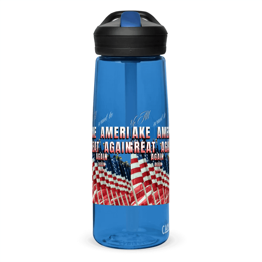 Patriotic MAGA Sports Water Bottle sportsman and woman product image (2)