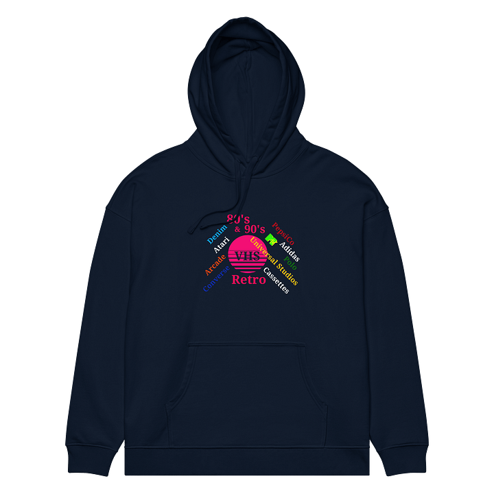 Retro VHS Circle Unisex Hoodie product image (2)