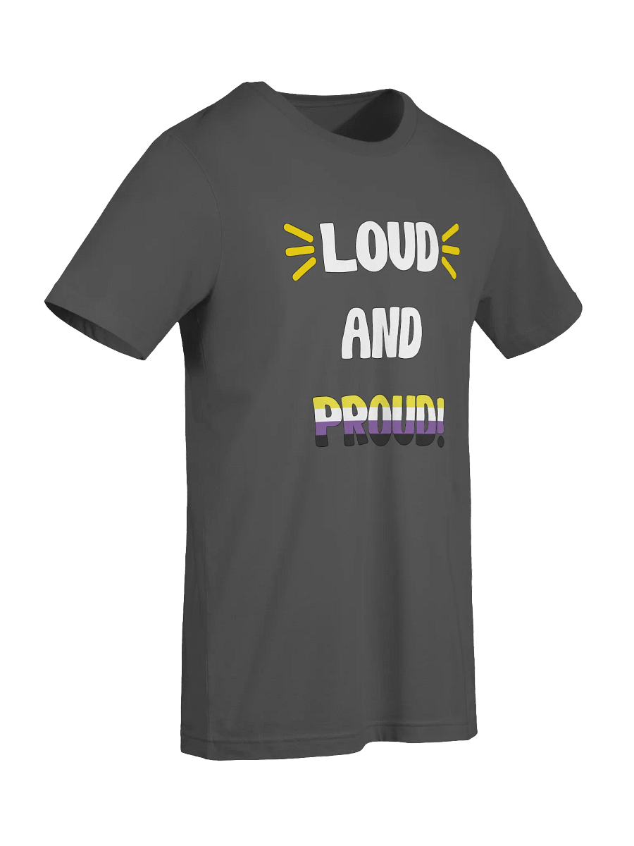 Loud and Proud Nonbinary T-Shirt product image (33)