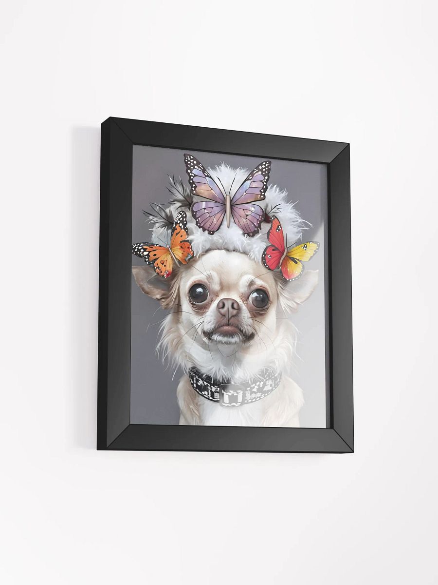 Butterfly Crowned Chihuahua Poster product image (3)