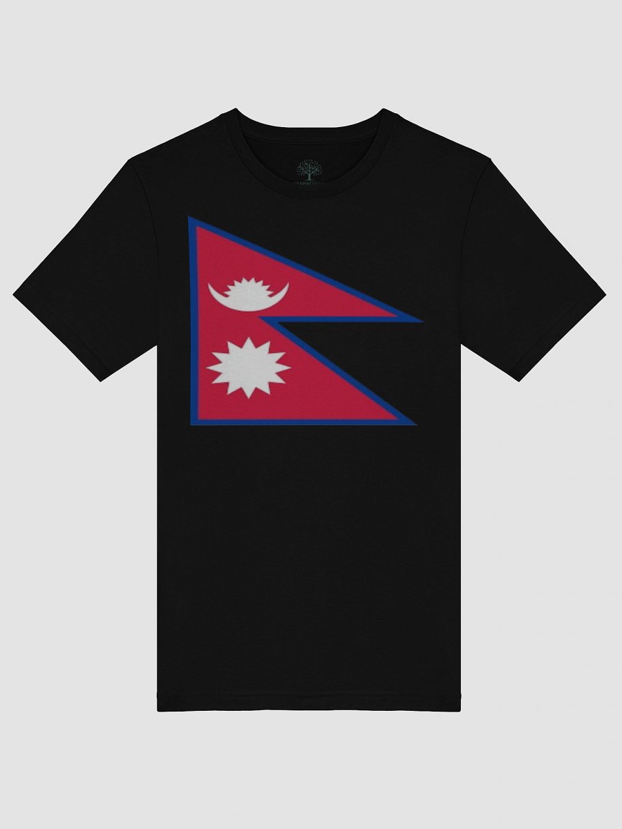 Nepalese Flag Unisex Supersoft T-Shirt - Exclusive Design product image (49)