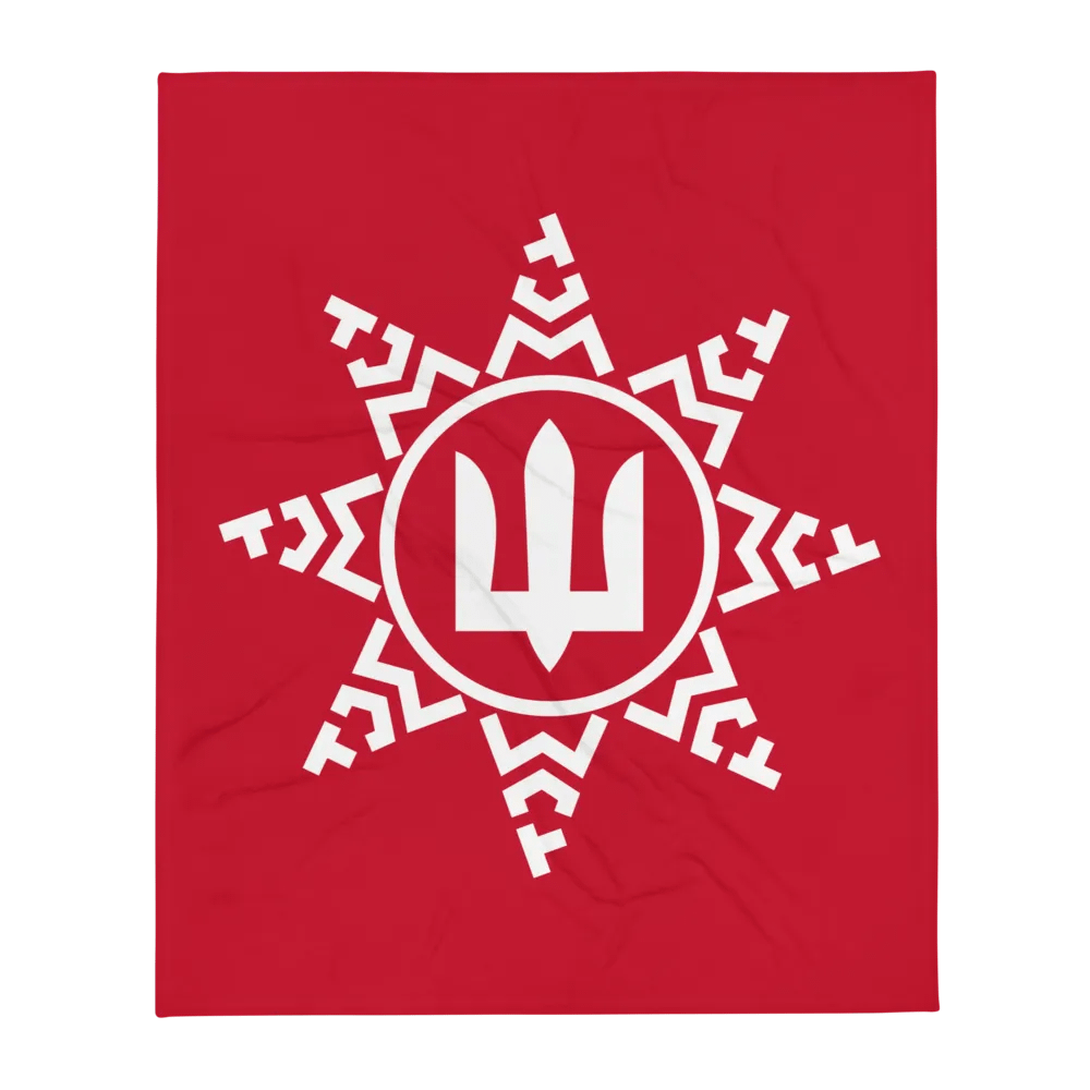 AFU Xmas Star Throw Blanket product image (1)