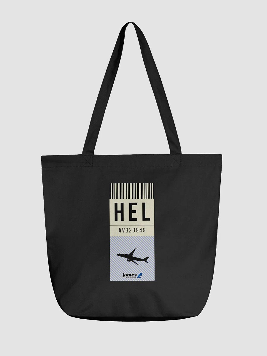 Helsinki (HEL) Stylish Luggage Tag Tote Bag product image (1)