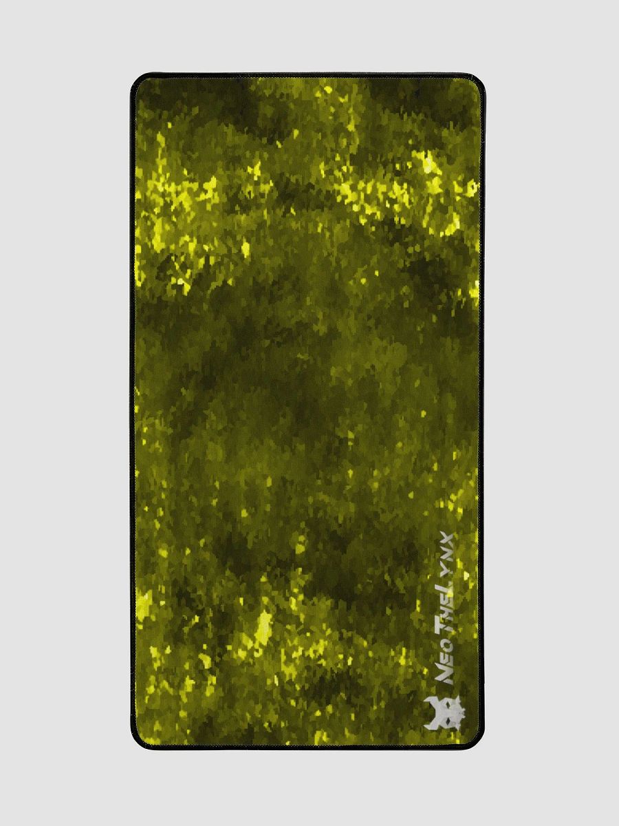 Yellow Shards Desk Mat product image (2)