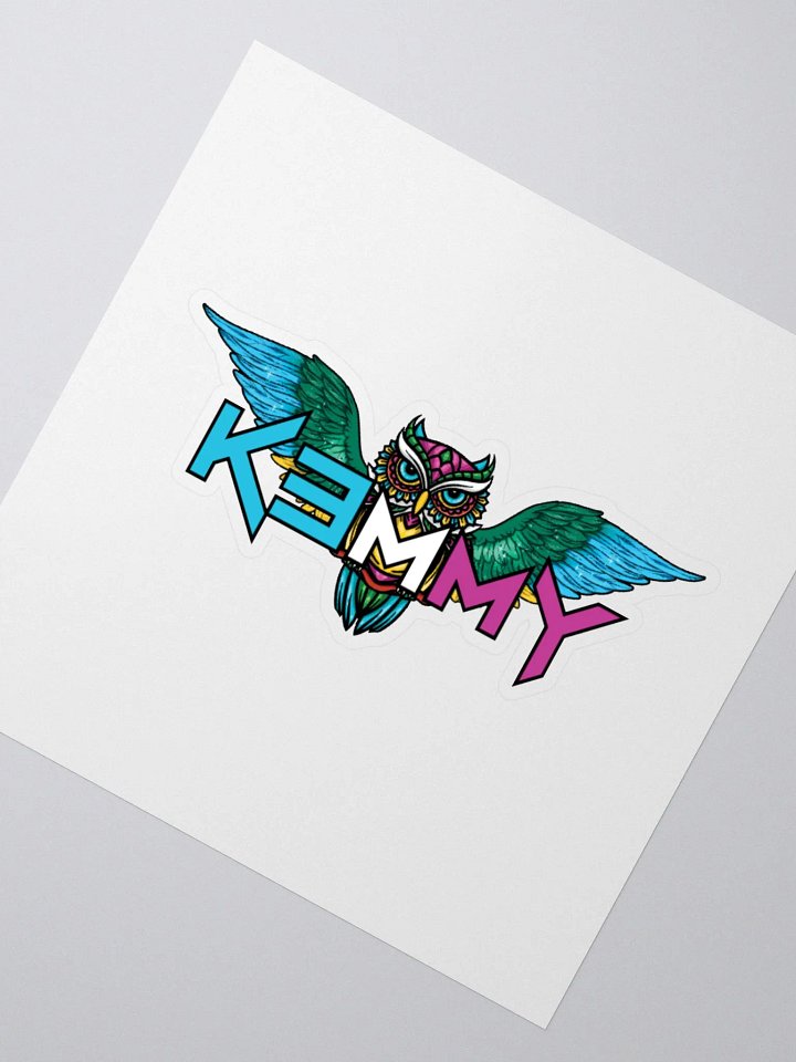 K3MMY Owl Kiss Cut Stickers product image (6)