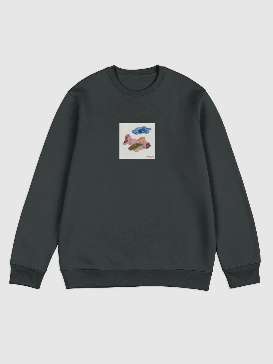 Kid Airplane (Stanley/Stella Unisex Eco Sweatshirt) product image (2)