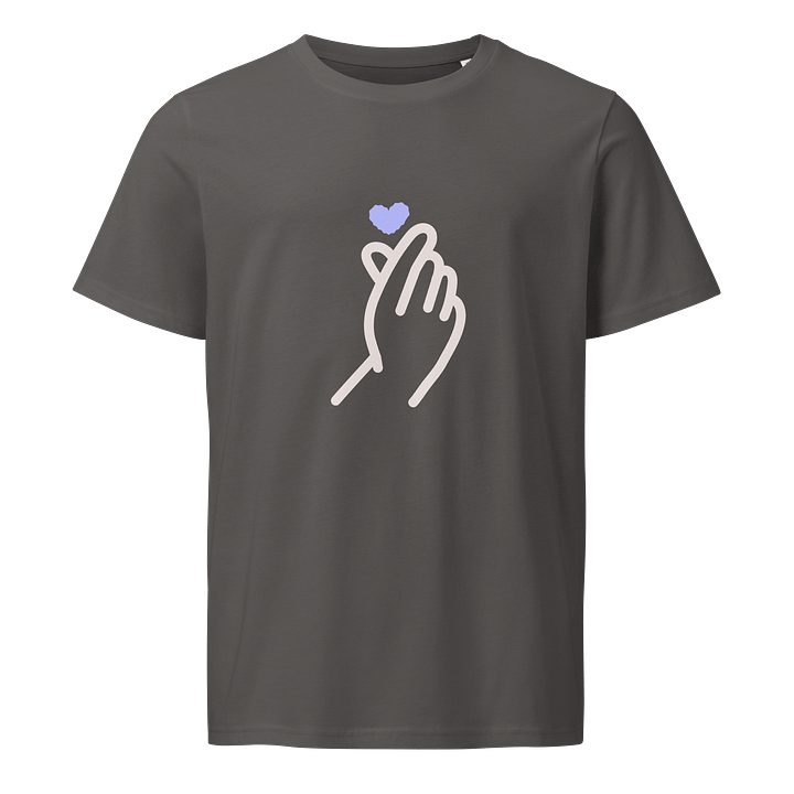 Saranghae Korean Heart Finger Heart Pop Culture Art Heart Symbol T-Shirt product image (1)