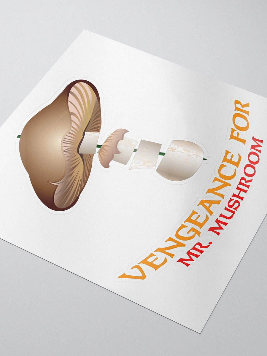 Vengeance for Mr Mushroom Sticker product image (3)